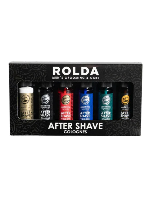 Rolda Travel Aftershave Cologne Collection 6-Pack- R