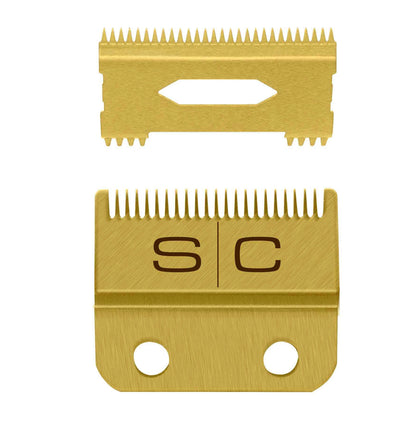 StyleCraft S|C REPLACEMENT FIXED GOLD TITANIUM FADE CLIPPER BLADE #SC521G