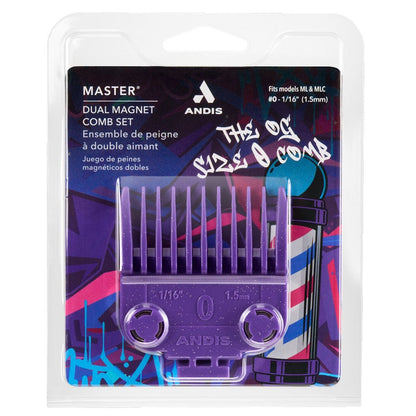 Andis Master Dual Magnet #0 Comb Fits ML & MLC #561385