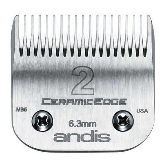 Andis Ceramic Edge Detachable Blade [#2] - 1/4" #63030