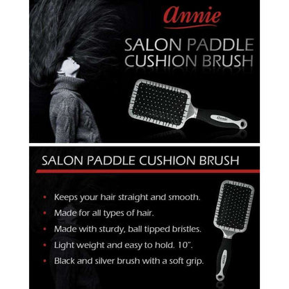Annie Salon Paddle Cushion Brush, Jumbo #2231