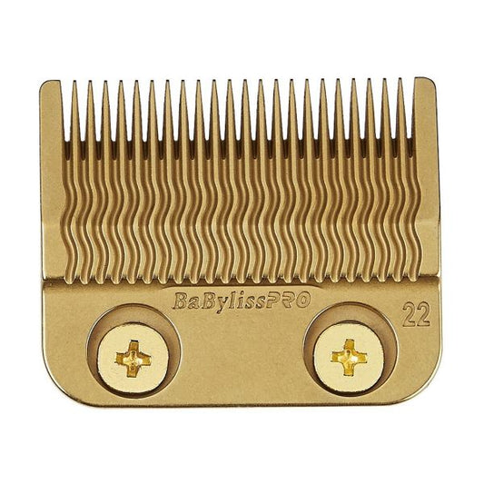 BaBylissPro Gold Titanium Precision Fade Clipper Blade #FX8022G