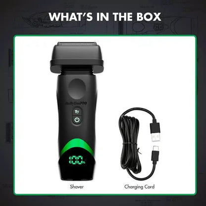 BaByliss Pro X Tomb45 Wireless Charging Double-Foil Shaver #FXT45FS