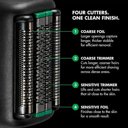 BaByliss Pro X Tomb45 Wireless Charging Double-Foil Shaver #FXT45FS