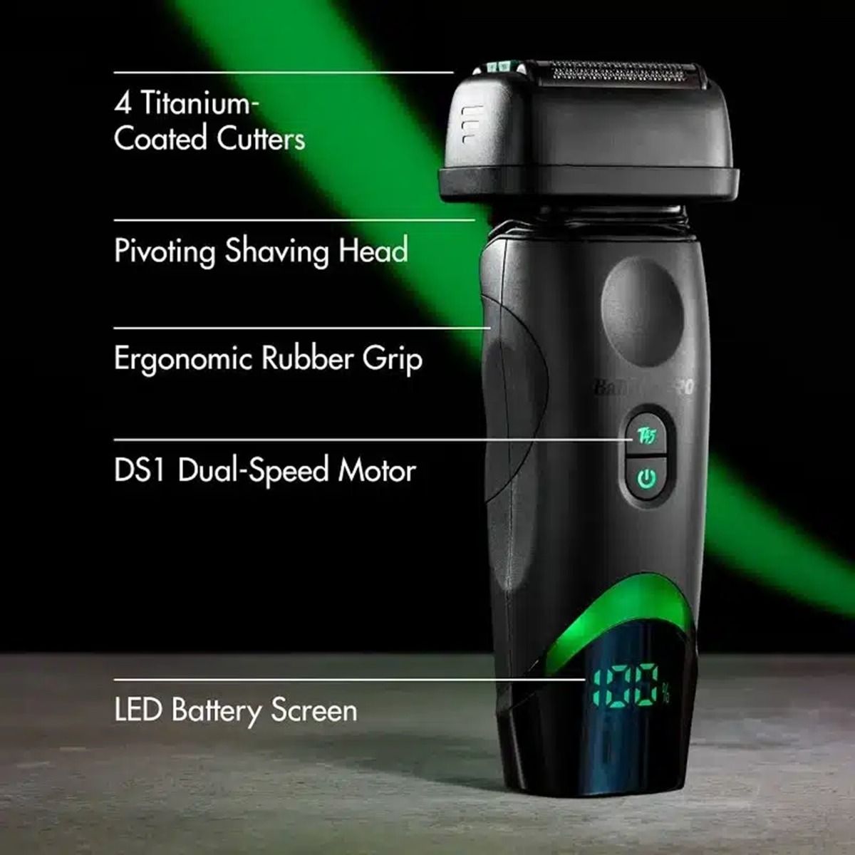 BaByliss Pro X Tomb45 Wireless Charging Double-Foil Shaver #FXT45FS
