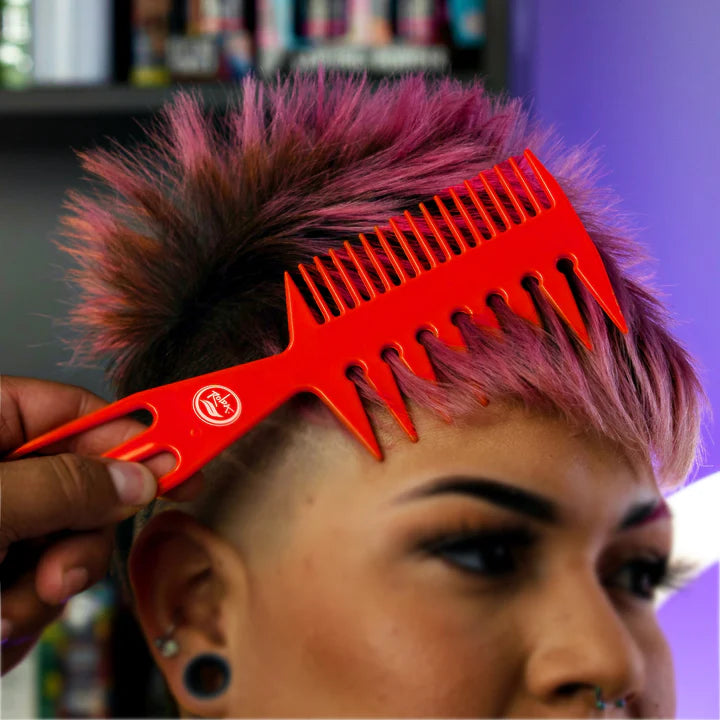 Rolda Barber Hair Multi-Styling Pick Fish Comb