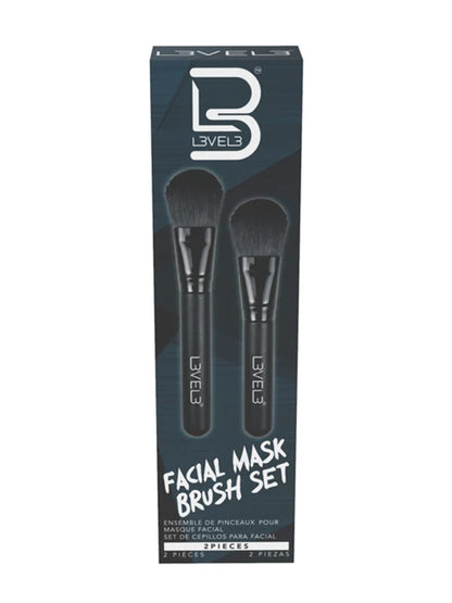 LEVEL3 Face Mask Brush Set 2pc #MKB010