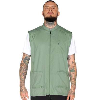 Barber Strong The Barber Vest - #BSV01-GREEN