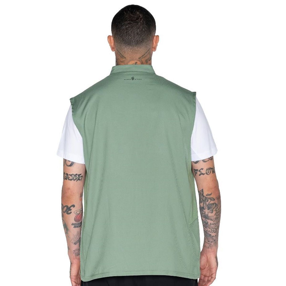 Barber Strong The Barber Vest - #BSV01-GREEN