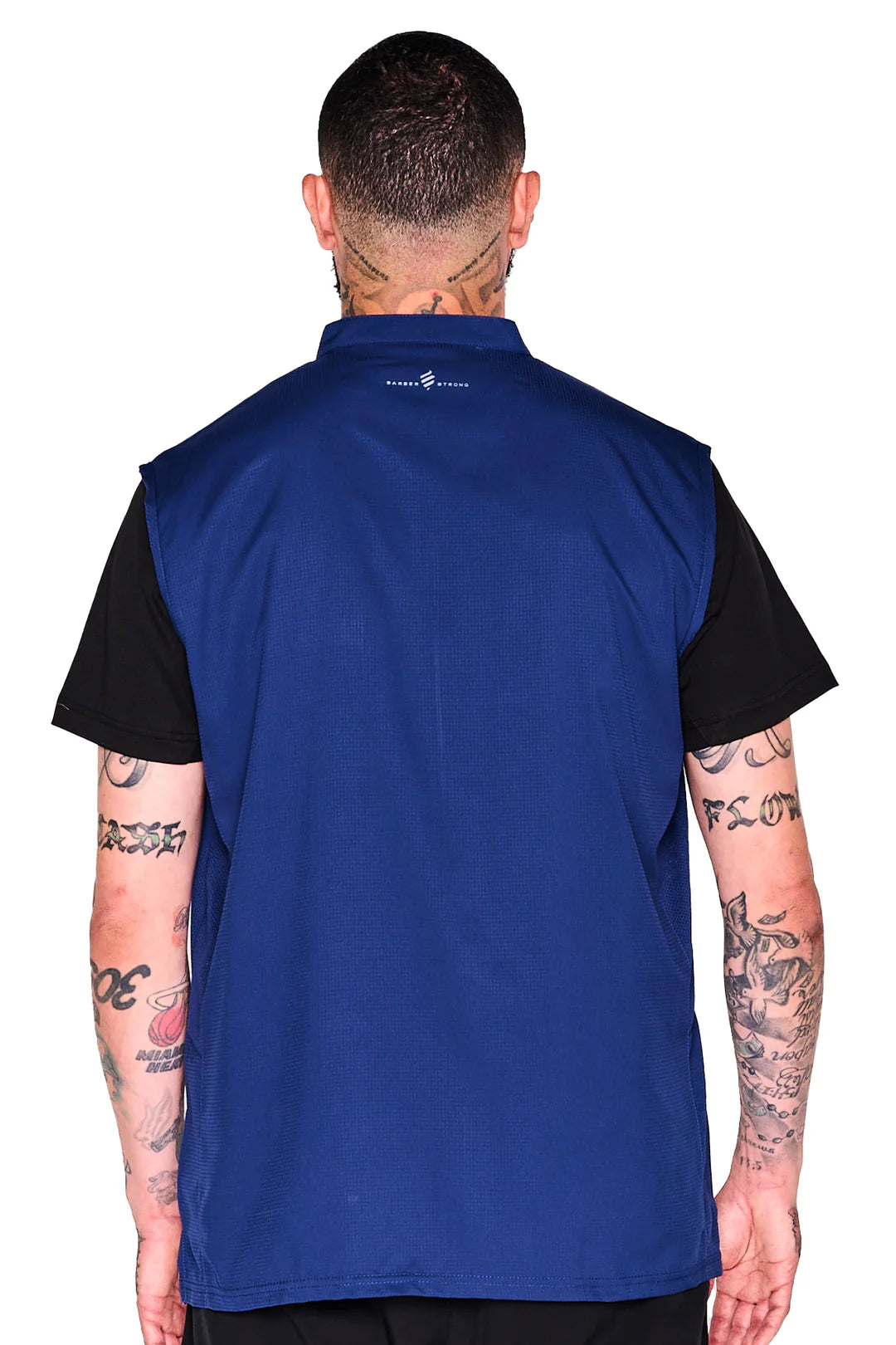 Barber Strong The Barber Vest - Blue #BSV01