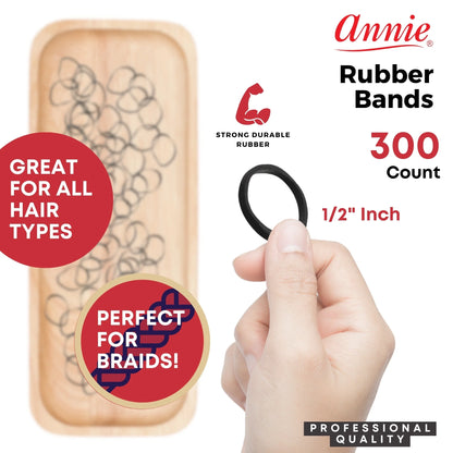 Annie 300 Count Durable Rubber Bands #3147