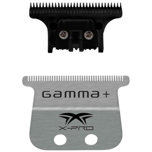 Gamma+ Fixed X-Pro Wide Stainless Steel Trimmer Blade with DLC Cutter #GP528SB