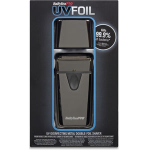 BaByliss Pro UVFOIL UV-Disinfecting Metal Double Foil Shaver #FXLFS2