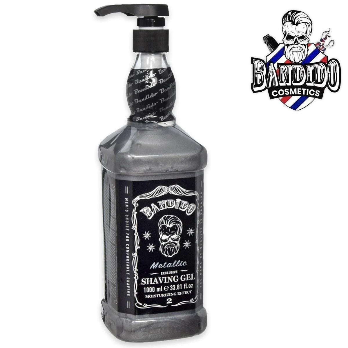 Bandido Shaving gel - Metallic 1000ml