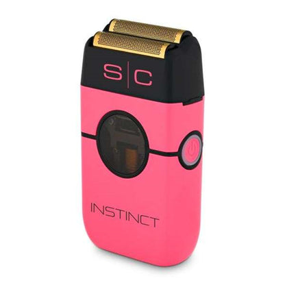 INSTINCT METAL SHAVER - DOUBLE FOIL WITH IN2 VECTOR MOTOR AND INTUITIVE TORQUE CONTROL -PINK