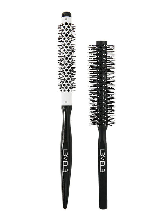 Level 3 Wooden Round Brush Set 2 Pcs
