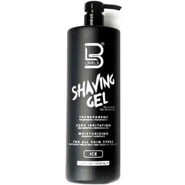 LEVEL3 Transparent Shaving Gel - Ice 33.8oz