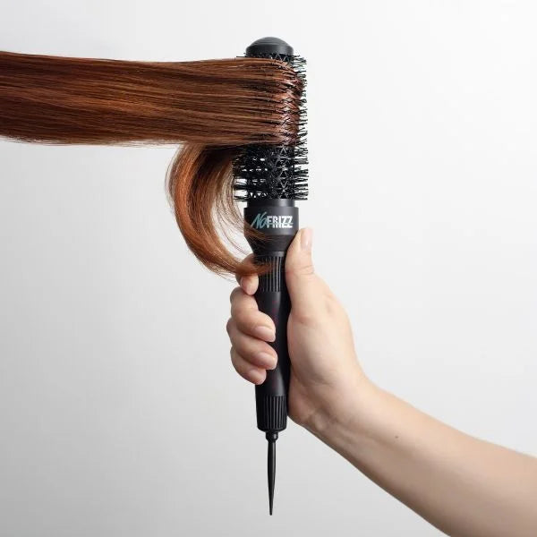 StyleCraft NoFRIZZ Round Brush with Ion Technology and Ceramic-Coated Barrel 32MM #SCBRUSH32B