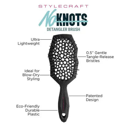 Stylecraft No Knots Detangler Brush