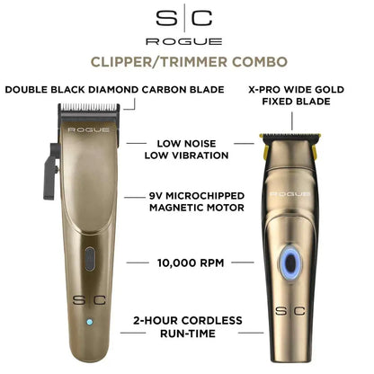 Stylecraft Rogue Clipper/Trimmer Combo with Microchipped Magnetic Motor #SC201N