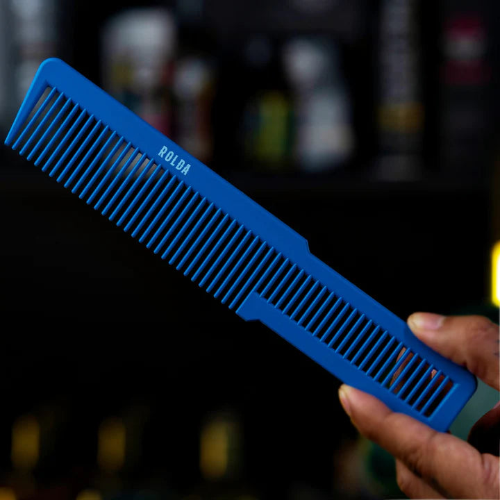 Rolda - Men's Carbon-Fiber Hair Cutting Comb | Carbon Fiber Comb, Light Weight, 8-inch