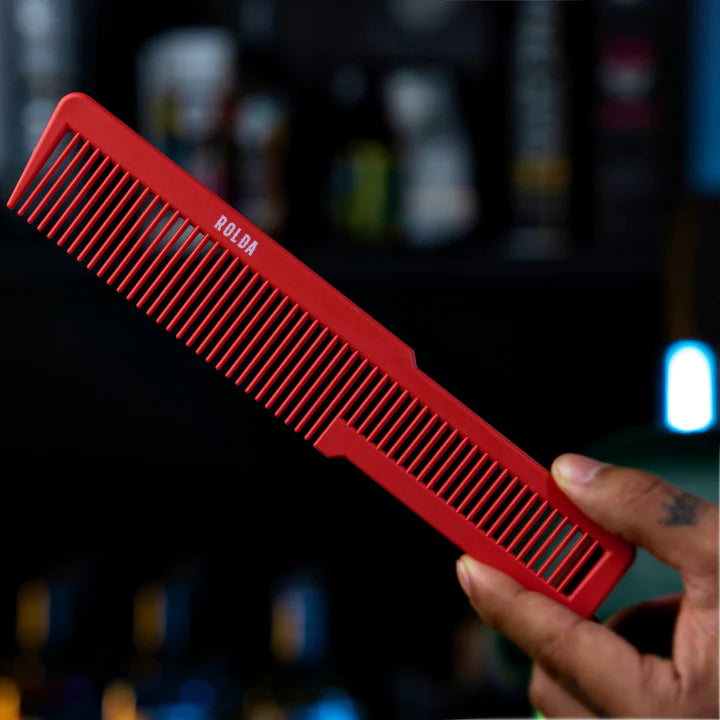 Rolda - Men's Carbon-Fiber Hair Cutting Comb | Carbon Fiber Comb, Light Weight, 8-inch