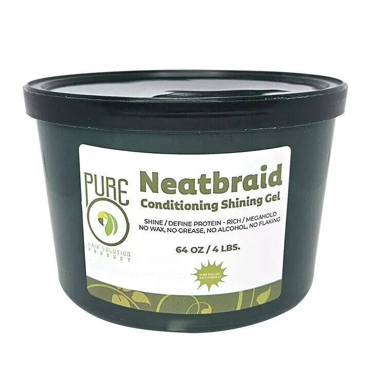 Pure O Natural Neat Braid Conditioning Shining Gel 64oz