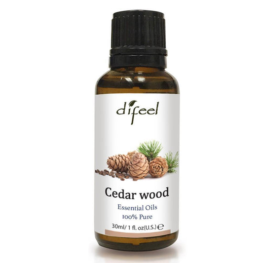 Difeel Essential Oil 100% Pure Cedar Wood 1oz.