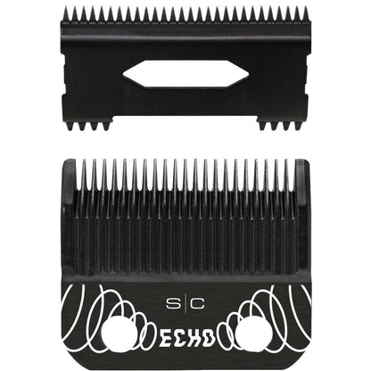 StyleCraft ECHO Fixed DLC Clipper Blade & DLC Deep Tooth Cutter Set #SC545BL