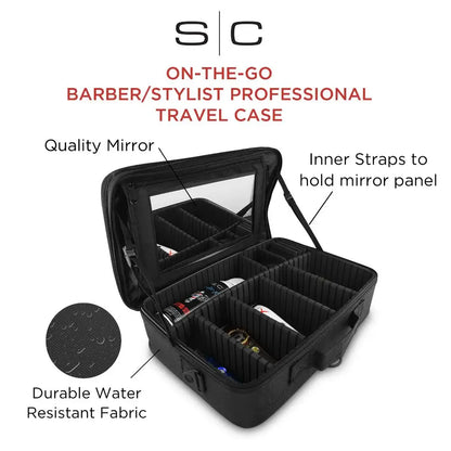 STYLECRAFT ON THE GO BARBER/STYLIST MIRROR CASE