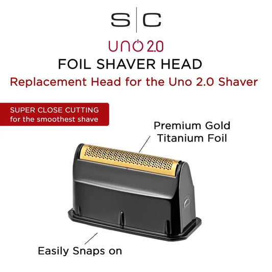 STYLECRAFT Replacement Foil Head Compatible with the Uno 2.0 Shaver SC535B