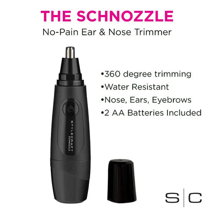 Stylecraft Schnozzle - Micro Nose and Ear Trimmer Matte Black #SCNETB