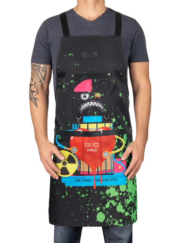 Stylecraft Radioactive Barber & Stylist Apron - #SC338B