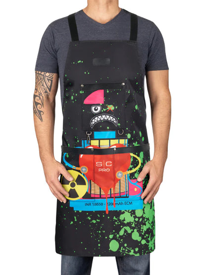 Stylecraft Radioactive Barber & Stylist Apron - #SC338B