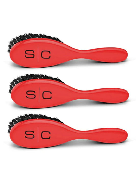 Stylecraft The Fresh Cut Fade and Cleaning Barber Brushes [3 PACK] #SC318SR