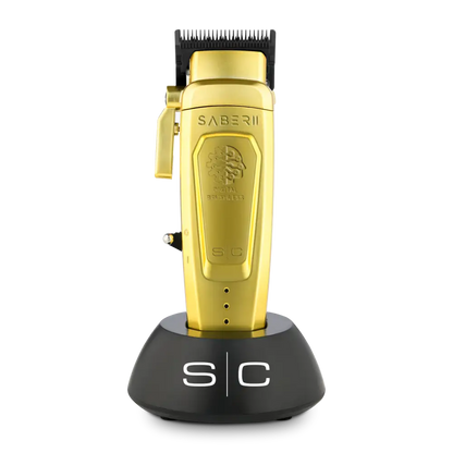 StyleCraft Saber 2 Clipper - Professional Cordless Modular Hair Clipper with High-Torque Digital Brushless Motor #SC617M