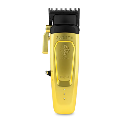 StyleCraft Saber 2 Clipper - Professional Cordless Modular Hair Clipper with High-Torque Digital Brushless Motor #SC617M