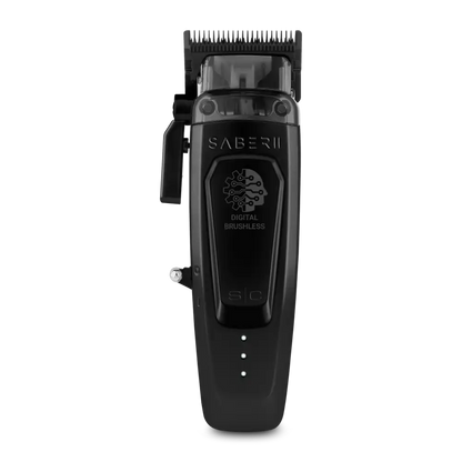 STYLECRAFT Saber 2 Clipper - Professional Cordless Modular Hair Clipper with High-Torque Digital Brushless Motor in Black #SC617B