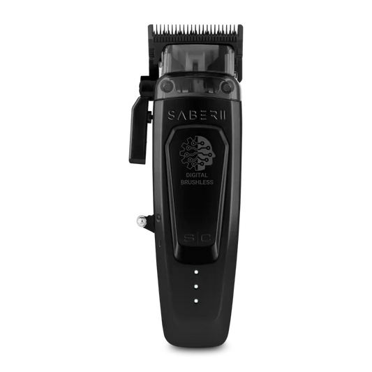 STYLECRAFT Saber 2 Clipper - Professional Cordless Modular Hair Clipper with High-Torque Digital Brushless Motor in Black #SC617B