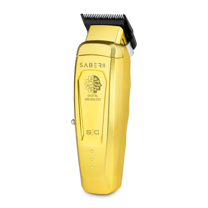 StyleCraft Saber 2 Clipper - Professional Cordless Modular Hair Clipper with High-Torque Digital Brushless Motor #SC617M