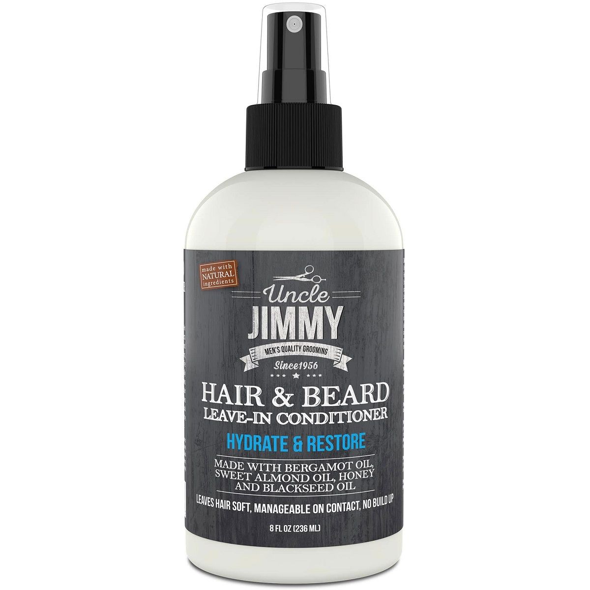 Uncle Jimmy Hair & Beard Leave-In Conditioner 8oz