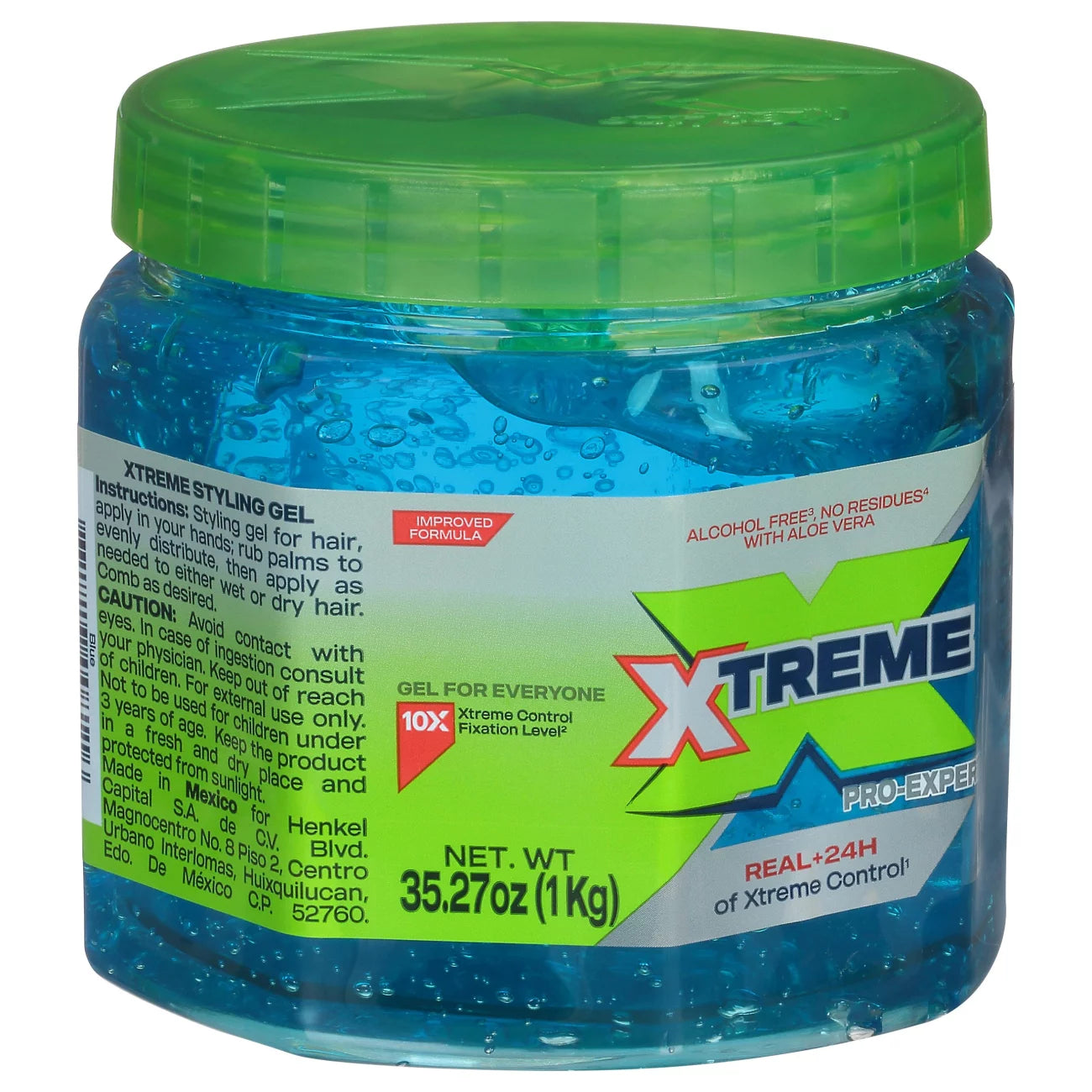 Xtreme Pro Styling Gel - Blue - 35.27Oz