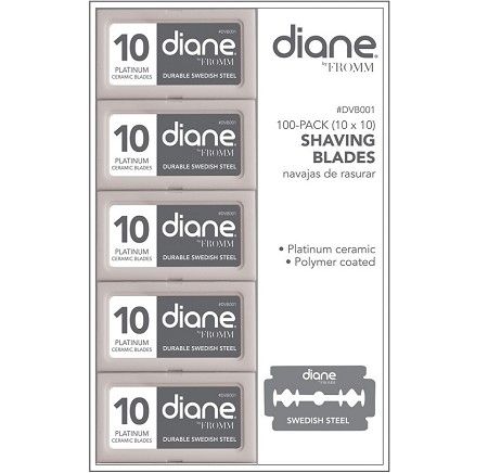 Diane Double Edge Shaving Blades - 100 Blades