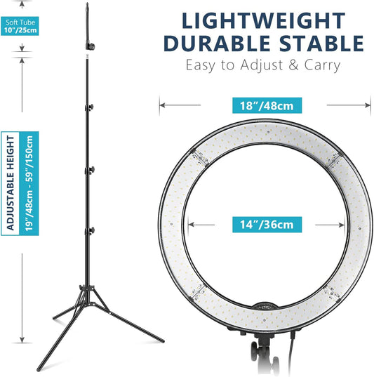 RING LIGHT WITH STAND