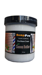 BumpPro Pre-Shaving Cream with Cocoa Butter 16 oz