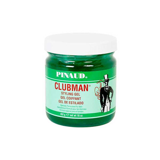 Clubman Pinaud Styling Gel - Regular Hold 16oz (Green Jar)