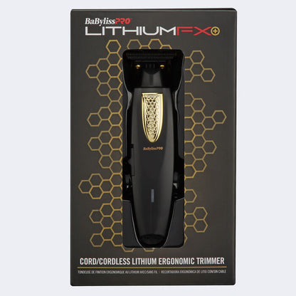 BaByliss Pro LithiumFX Cord/Cordless Lithium Ergonomic Trimmer #FX773N