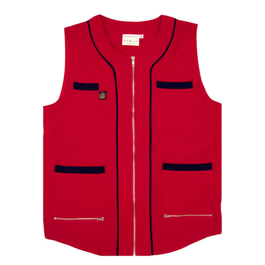 King Midas Barber Vest (Red)