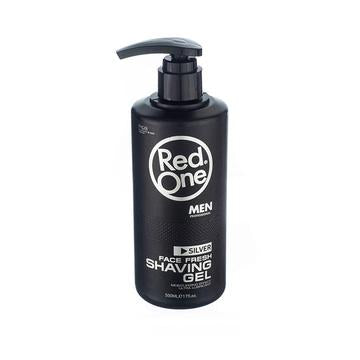 Red One Shaving Gel Silver 500ml