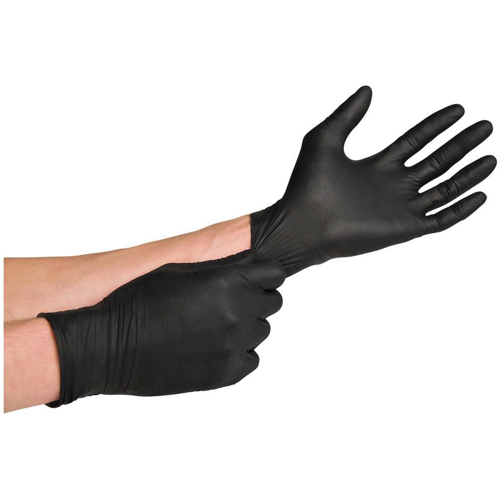 Sanek Black Nitrile Gloves